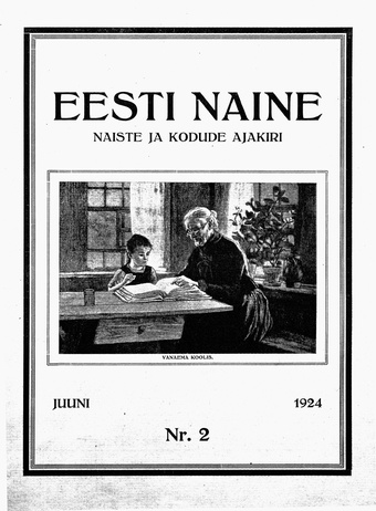 Eesti Naine : naiste ja kodude ajakiri ; 2 1924-06
