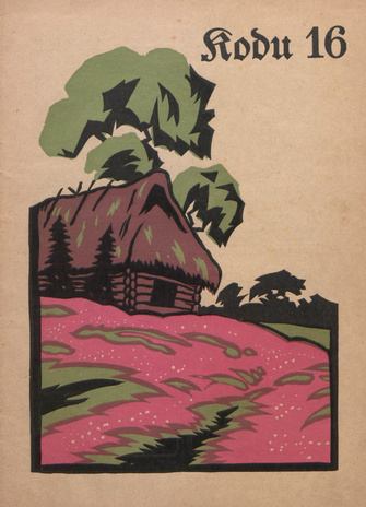 Kodu : perekondlik kirjanduse, teaduse ja kunsti ajakiri ; 16 1926-08