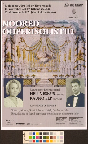 Noored ooperisolistid : Heli Veskus, Rauno Elp 