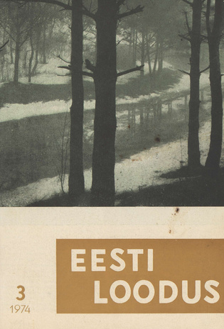 Eesti Loodus ; 3 1974-03