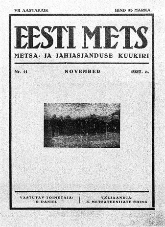 Eesti Mets ; 11 1927