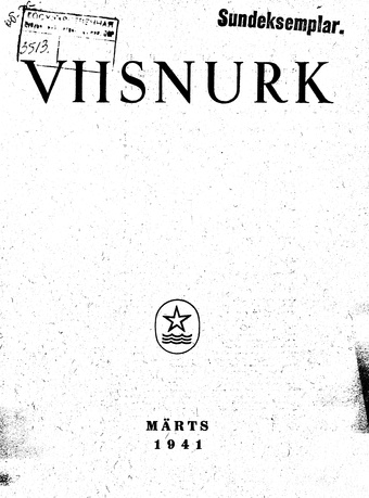 Viisnurk ; 3 1941-03