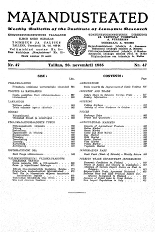 Majandusteated ; 47 1935-11-26