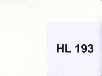 HL 193 : Eesti Muusikafondi heliarhiiv