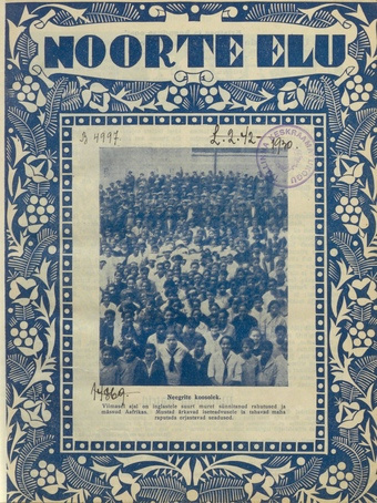 Noorte Elu : Eesti Noorte Usklikkude C[hristian] E[ndeavor] Liidu häälekandja ; 1 1930