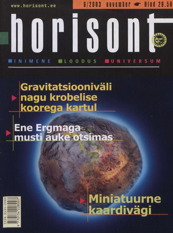 Horisont ; 6/2003 2003-11