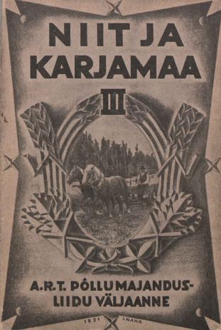 Niit ja karjamaa ; 3 1931