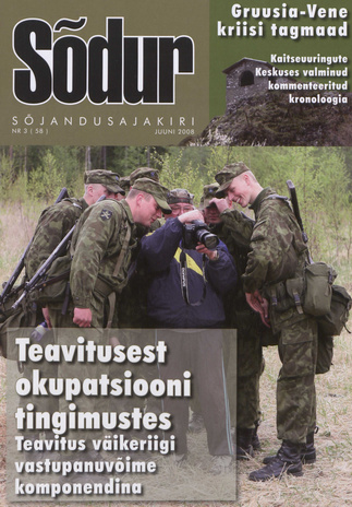 Sõdur : Eesti sõjandusajakiri ; 3(58) 2008-06