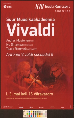 Vivaldi : Andres Mustonen, Ivo Sillamaa, Taavo Remmel