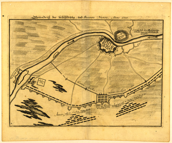Grundriss der Belagerung und Succurs Narva