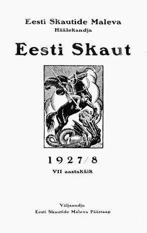 Eesti Skaut ; sisukord 1927/1928