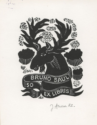 Bruno Saul 50 ex libris 