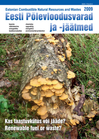 Eesti põlevloodusvarad ja -jäätmed = Estonian combustible natural resources and wastes ; 2009