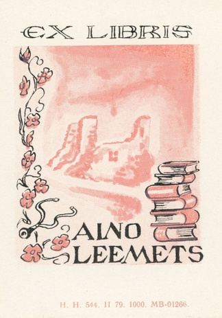 Ex libris Aino Leemets 