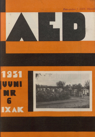 Aed : aianduse ajakiri ; 6 1931-06