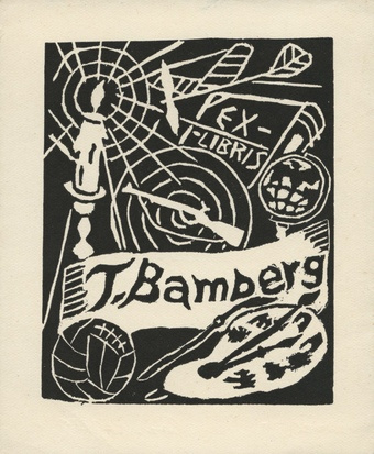Ex-libris T. Bamberg 