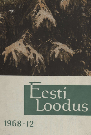 Eesti Loodus ; 12 1968-12