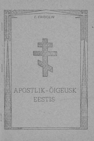 Apostlik-õigeusk Eestis 