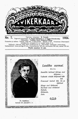 Vikerkaar ; 7 1924