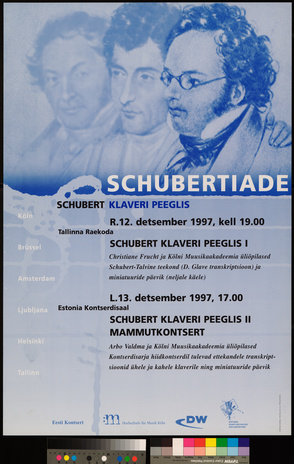 Schubertiade : Schubert klaveri peeglis 