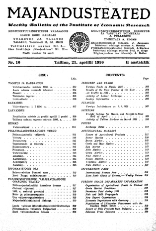 Majandusteated ; 16 1936-04-21