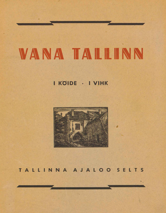 Vana Tallinn ; 1 1936