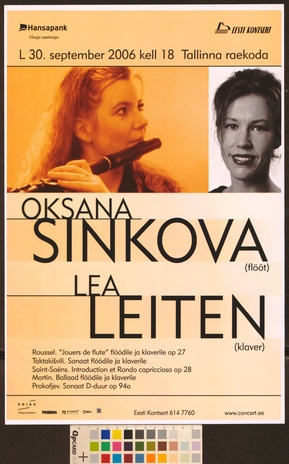 Oksana Sinkova, Lea Leiten
