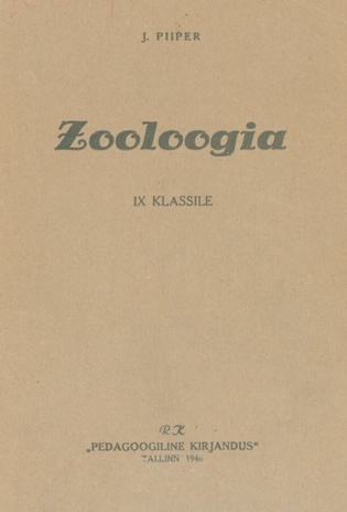 Zooloogia IX klassile