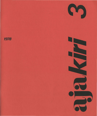 Aja Kiri ; 3 1978