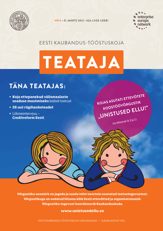 Eesti Kaubandus-Tööstuskoja Teataja ; 6 2012-03-21