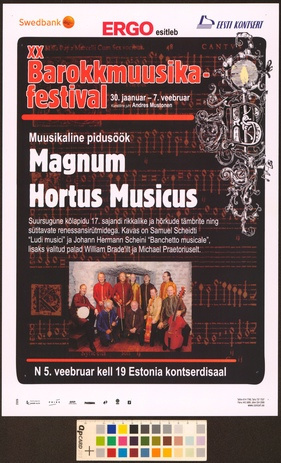 XX barokkmuusikafestival : Magnum, Hortus Musicus 