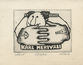 Ex libris Karl Meriväli 