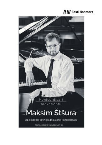 Kontserdisari „Klaveriõhtu“. Maksim Štšura.