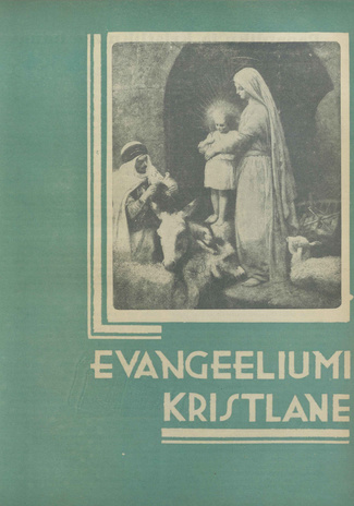 Evangeeliumi Kristlane : Tallinna Immaanueli Evangeeliumi Kristlaste vabausuühingu häälekandja ; 2 1934