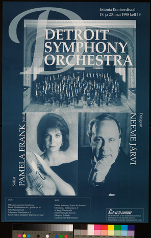 Detroit Symphony Orchestra : Pamela Frank, Neeme Järvi 