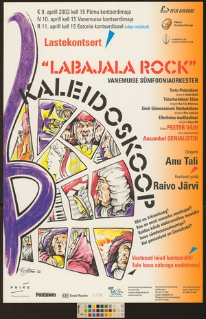 Kaleidoskoop : lastekontsert Labajala rock 