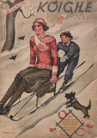 Ajakiri Kõigile : perekonna ja kodude kuukiri ; 1 (5) 1937-02-03