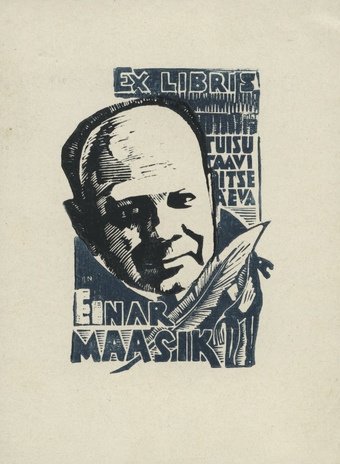 Ex libris Einar Maasik 