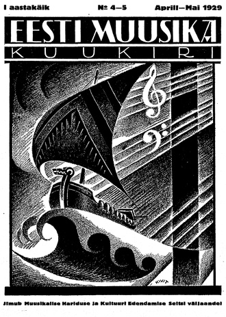 Eesti Muusika kuukiri ; 4-5 1929-04/05