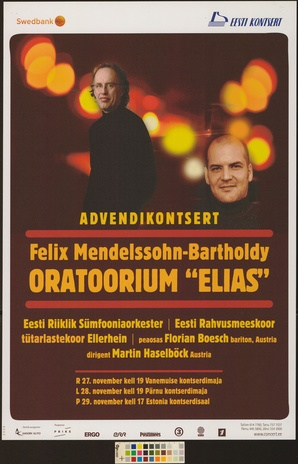 Felix Mendelssohn-Bartholdy oratoorium Elias