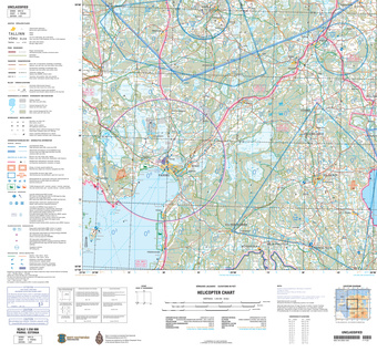 Helicopter chart 1:250 000 : series M551A. 5, Pärnu 