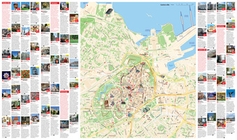Tallinn : Carte de la ville, 2018