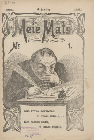 Päris Meie Mats ; 1 1907