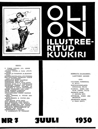 Olion ; 7 1930-07
