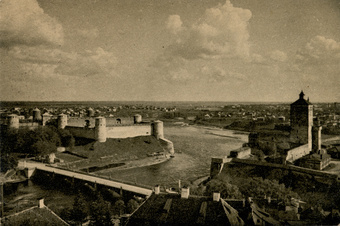 Eesti Estland Narva : keskaegsed kindlustused = die mittelalterlichen Burgen