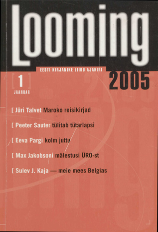 Looming ; 1 2005-01
