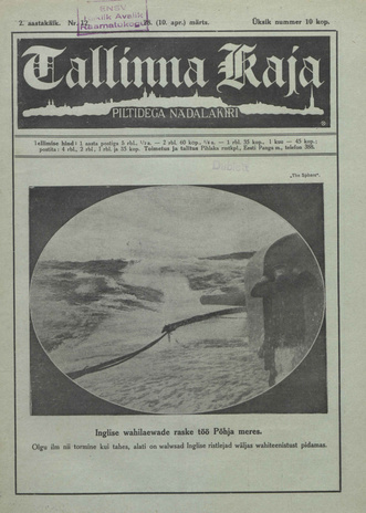 Tallinna Kaja : piltidega nädalakiri ; 12 1915-03-28