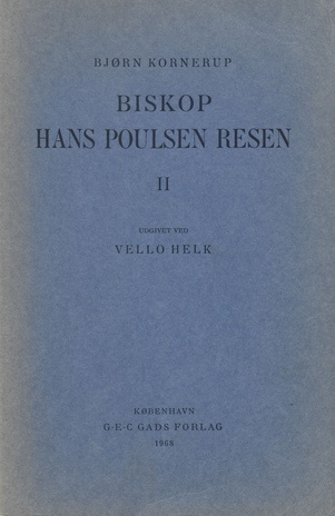 Biskop Hans Poulsen Resen. 2. 