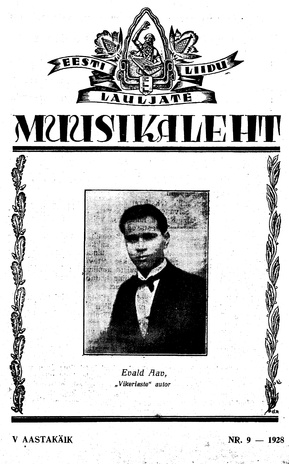 Muusikaleht ; 9 1928