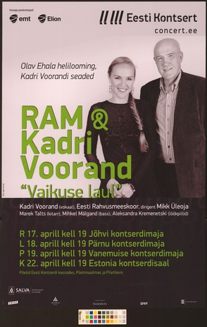 RAM & Kadri Voorand : vaikuse laul 